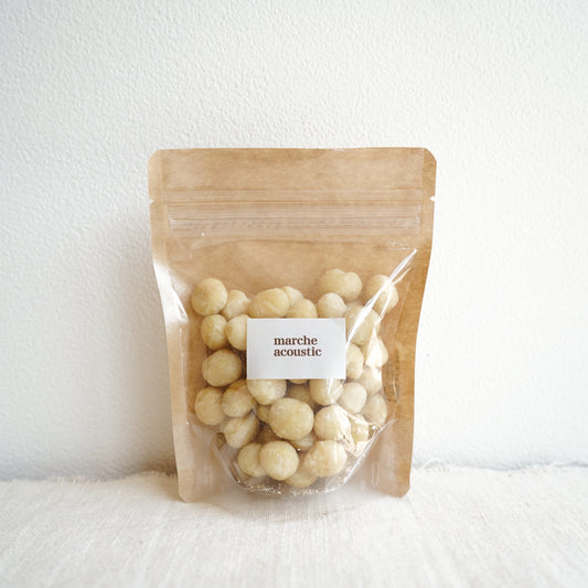 有機生マカデミアナッツ (無塩) 100g