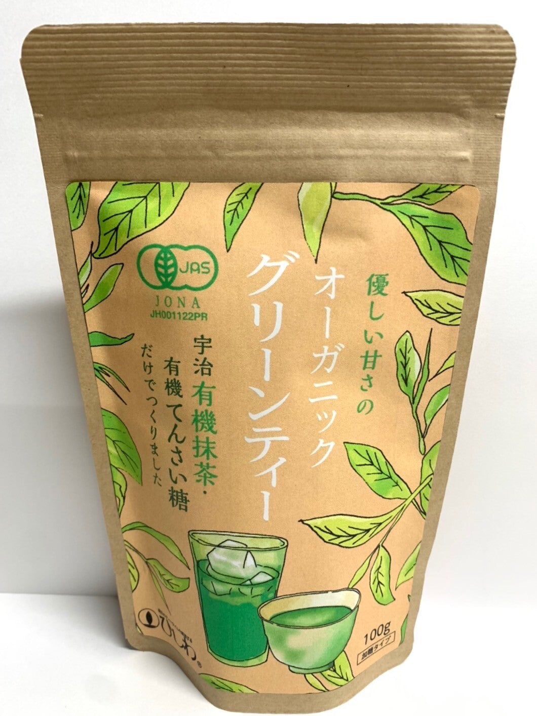 オーガニックグリーンティー 加糖タイプ