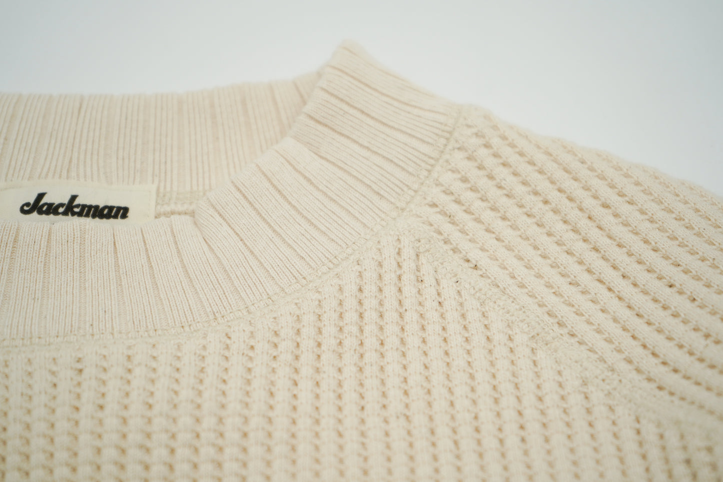 Waffle Mid-neck / ワッフルミッドネック