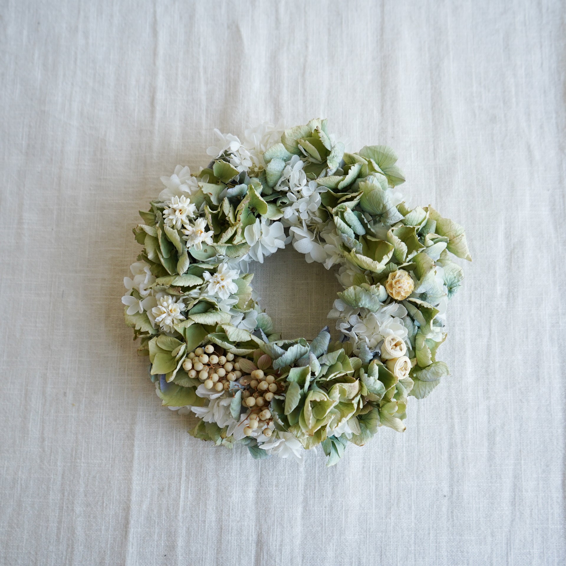 爽やかナチュラルリース 