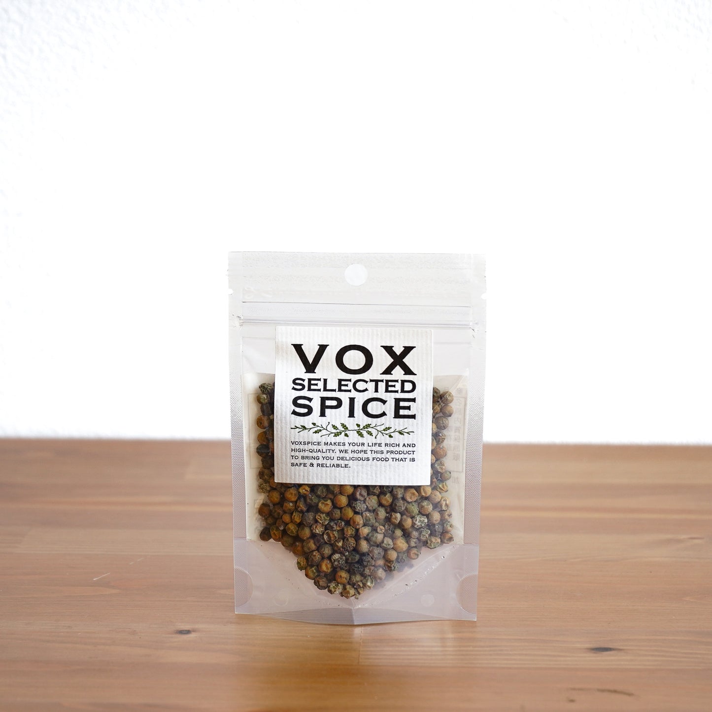 サクサク食感と豊かな胡椒の香り！「Salty Green Pepper (袋)」