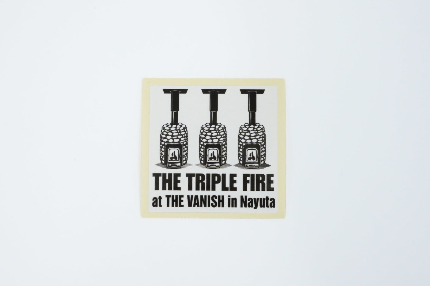【THE VANISH グッズ】 ステッカー  - THE TRIPLE FIRE -