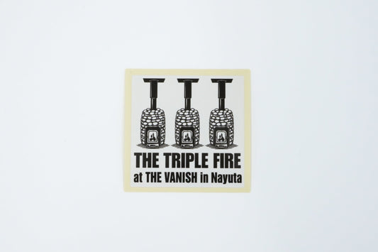 【THE VANISH グッズ】 ステッカー  - THE TRIPLE FIRE -